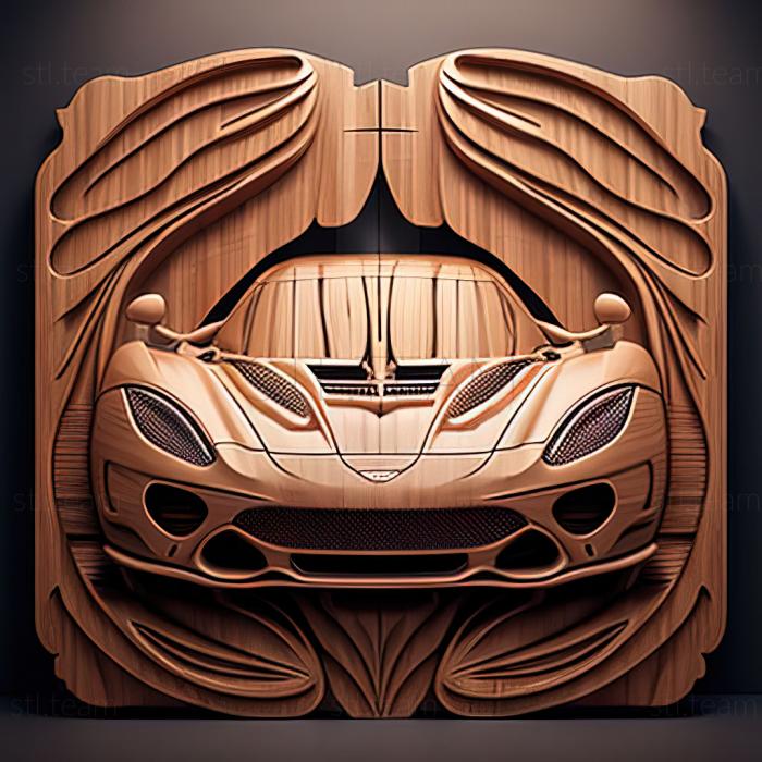 3D модель Koenigsegg CC (STL)